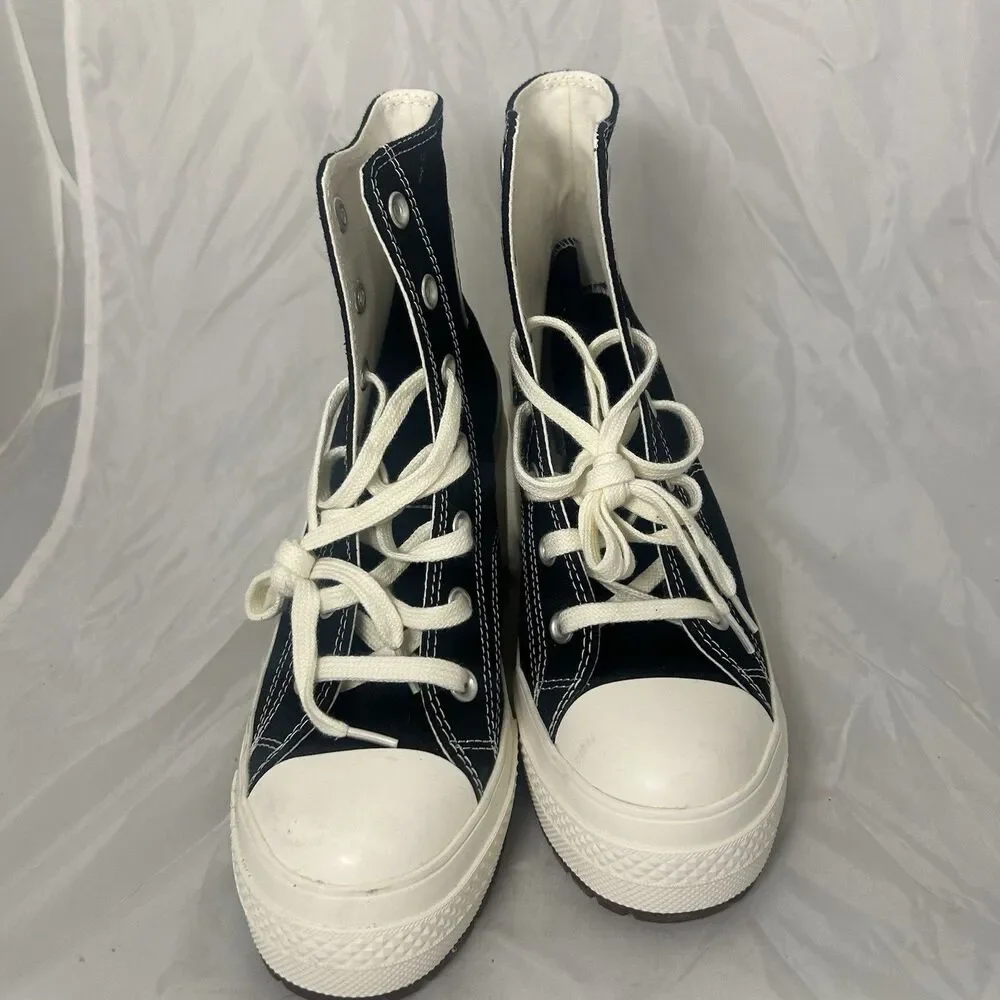 Converse Chuck Taylor All Star Lugged Heel Platform Boots Black Women’s 8.5